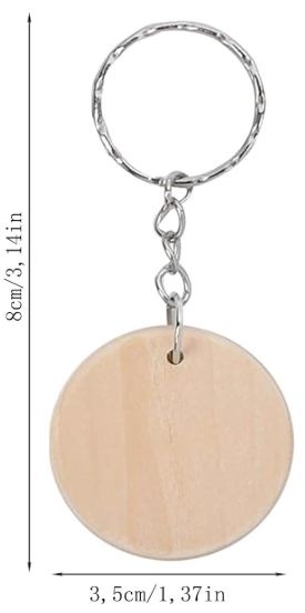 Portachiavi in Legno Personalizzato