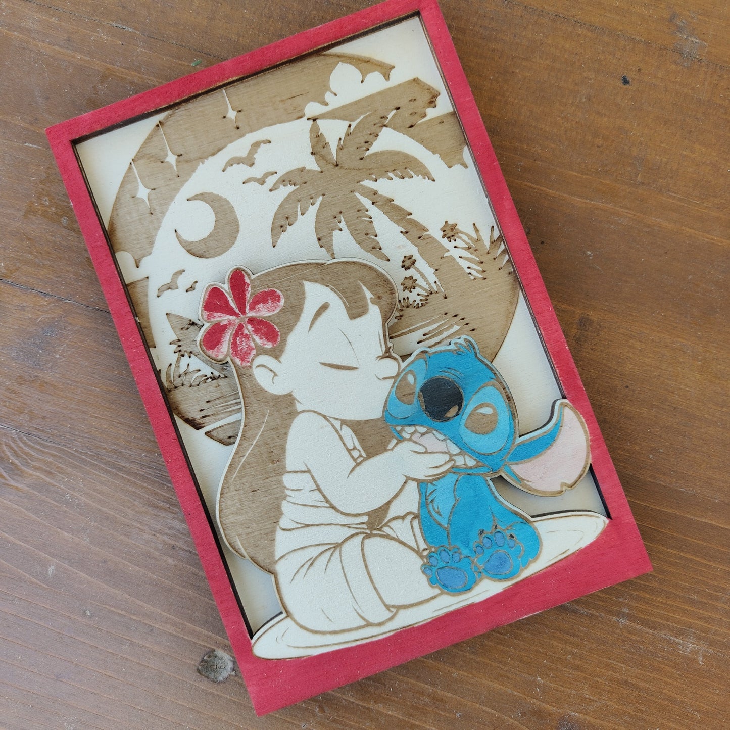 Quadretto Lilo e Stitch