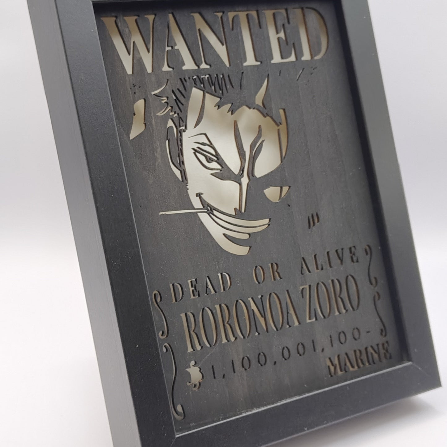 Cornice LED Roronoa Zoro – One Piece