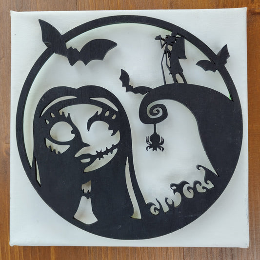 Quadretto LED - Sally - Nightmare Before Christmas (Copia)