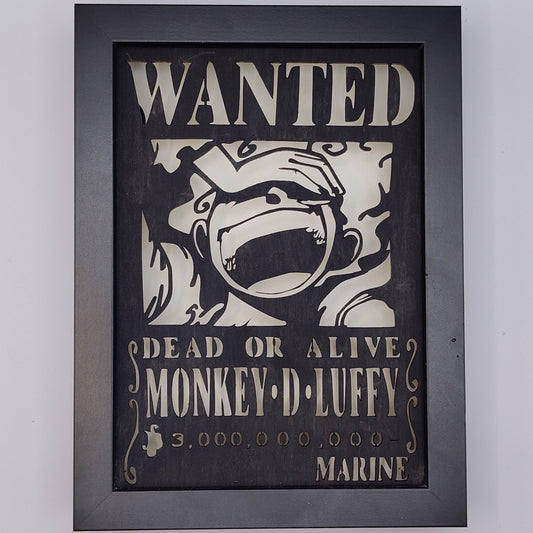 Cornice LED Monkey D. Luffy – One Piece