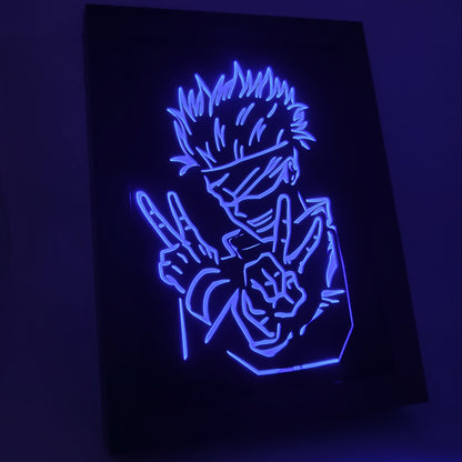 Cornice LED Gojo Satoru – Jujutsu Kaisen