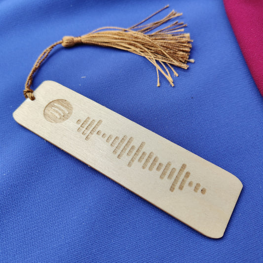 Segnalibro Personalizzato Spotify in Legno