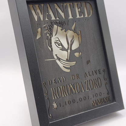 Cornice LED Roronoa Zoro – One Piece