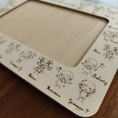 Cornice Personalizzata Regalo Fine Anno per Maestra