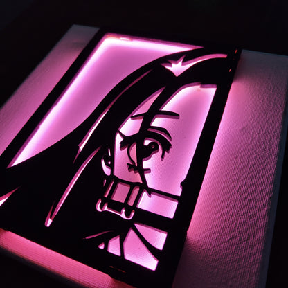 Quadretto retroilluminato Demon Slayer Nezuko