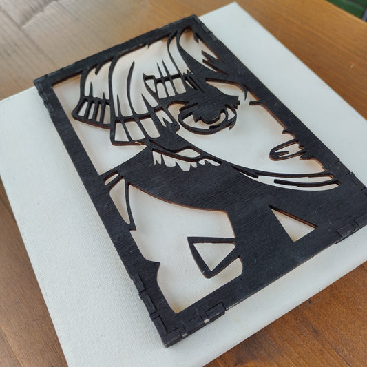 Quadretto retroilluminato Demon Slayer Zenitsu