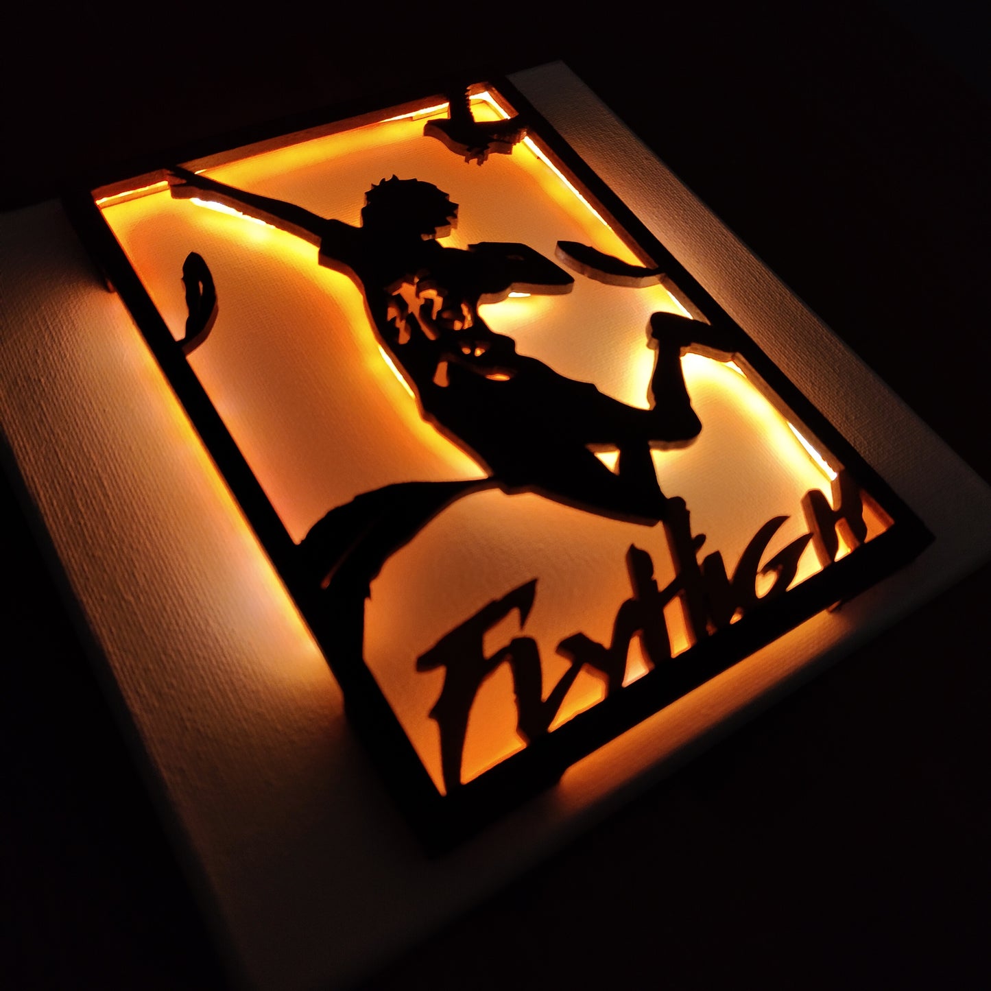 Quadro LED Hinata - Haikyuu - Fly High