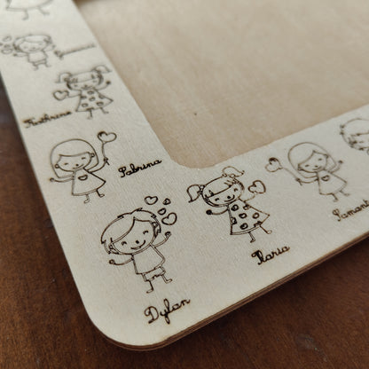 Cornice Personalizzata Regalo Fine Anno per Maestra