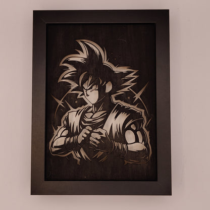 Cornice Led - Goku - Dragon Ball - Fandom art