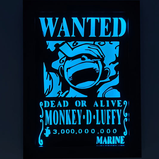 Cornice LED Monkey D. Luffy – One Piece