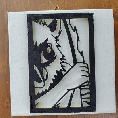 Quadretto retroilluminato Demon Slayer Inosuke