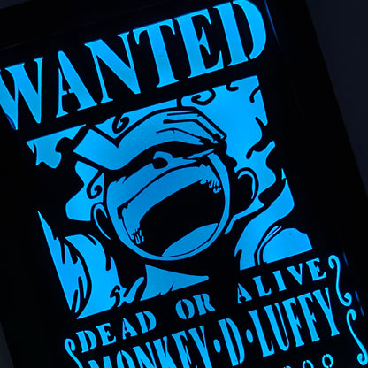 Cornice LED Monkey D. Luffy – One Piece