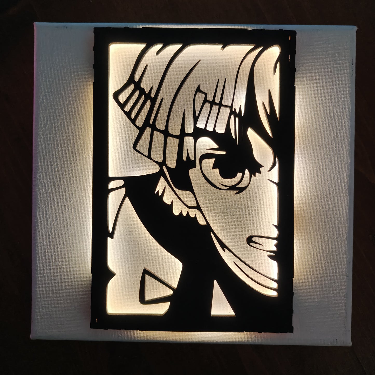 Quadretto retroilluminato Demon Slayer Zenitsu