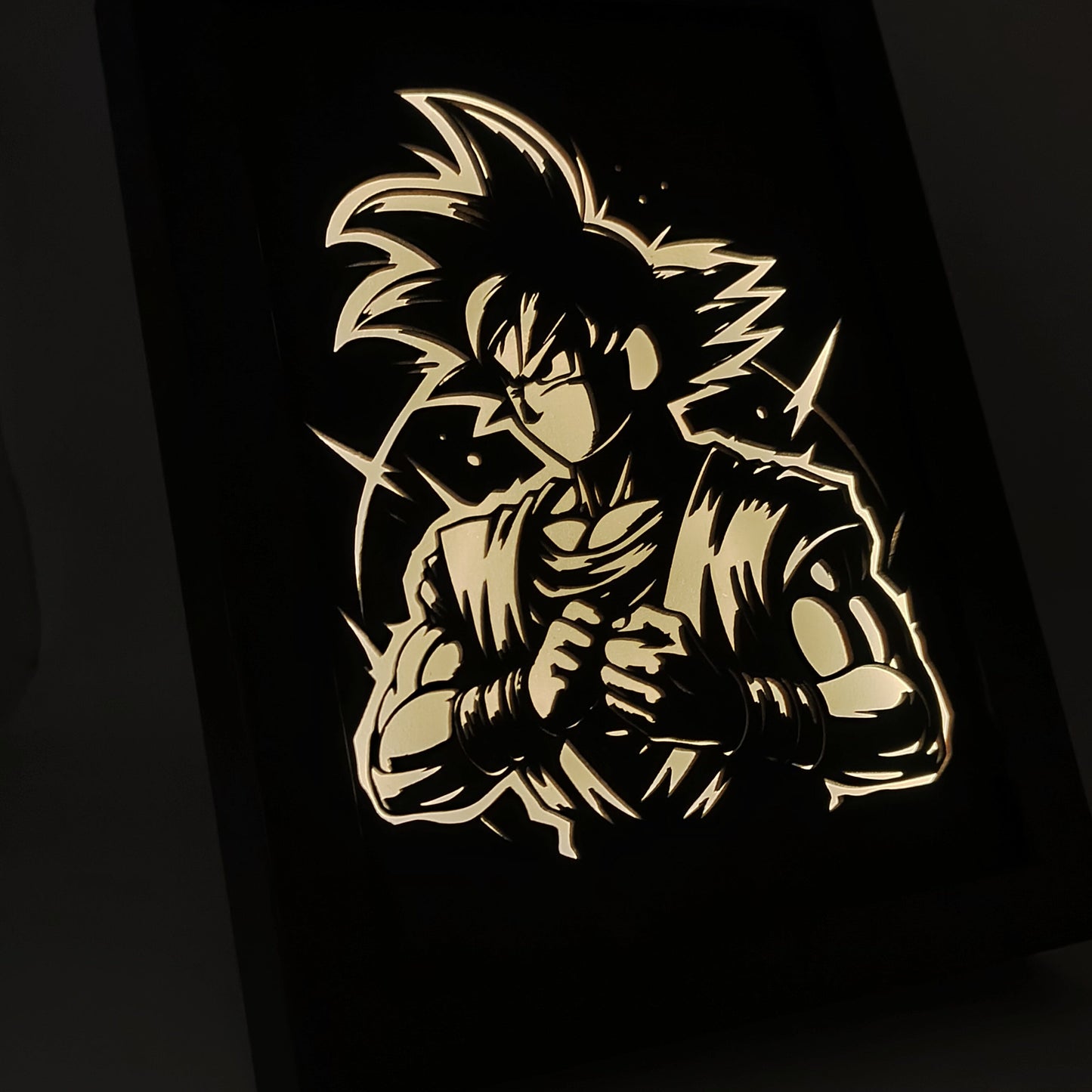 Cornice Led - Goku - Dragon Ball - Fandom art