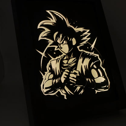 Cornice Led - Goku - Dragon Ball - Fandom art
