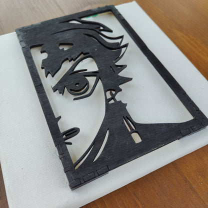 Quadretto retroilluminato Demon Slayer - Tanjiro