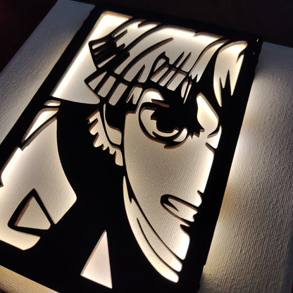 Quadretto retroilluminato Demon Slayer Zenitsu