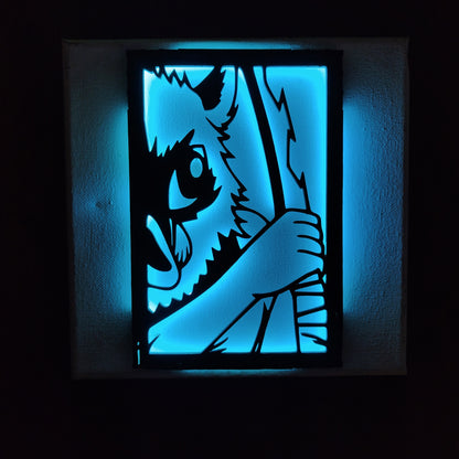 Quadretto retroilluminato Demon Slayer Inosuke