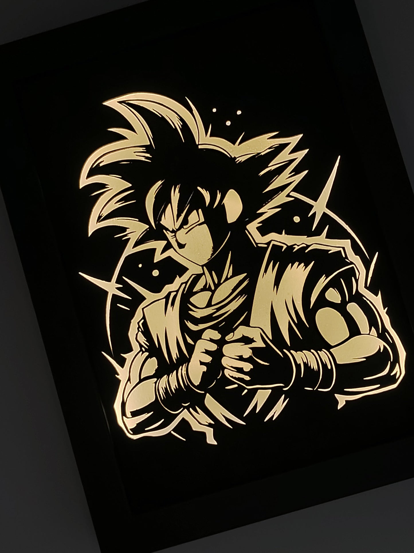 Cornice Led - Goku - Dragon Ball - Fandom art