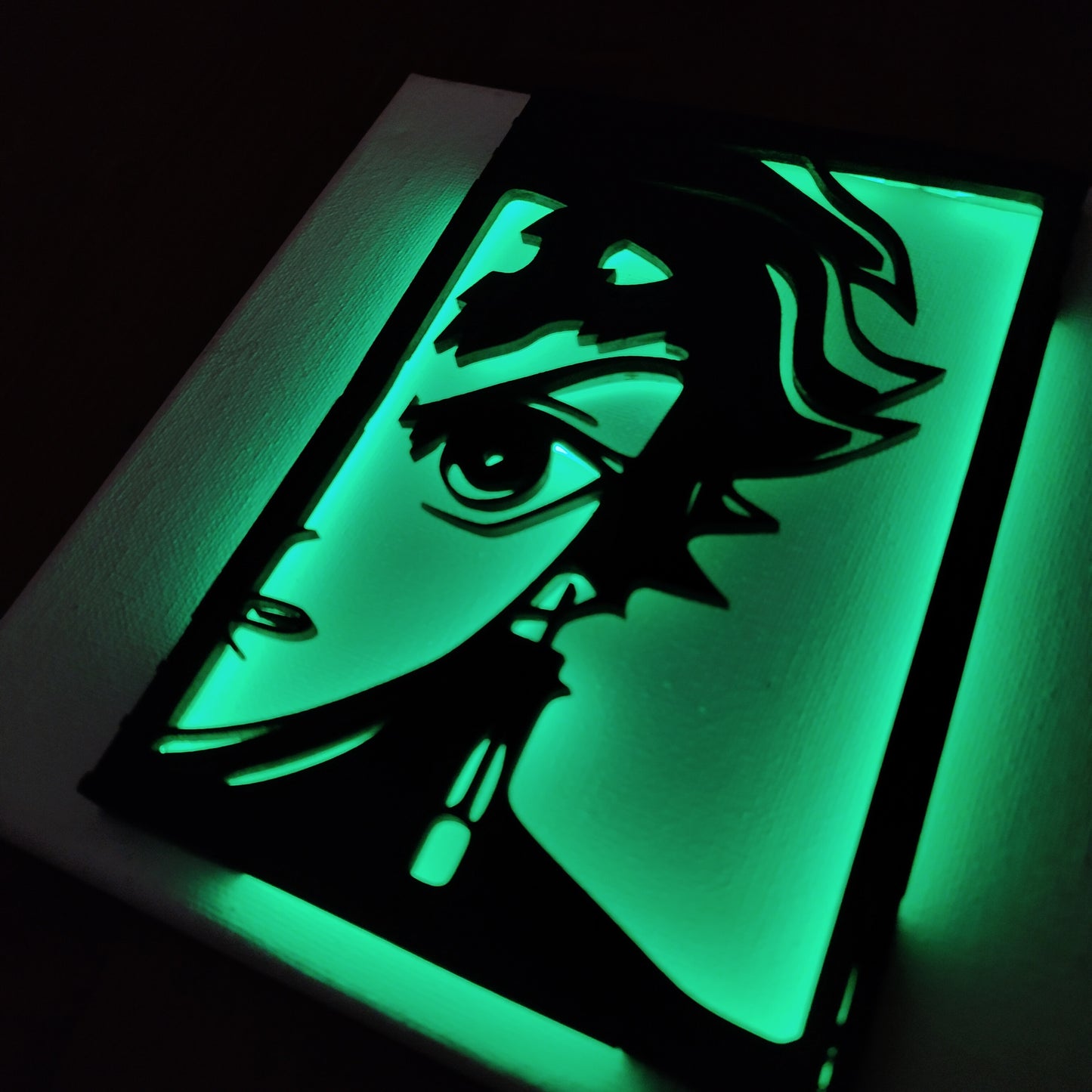 Quadretto retroilluminato Demon Slayer - Tanjiro